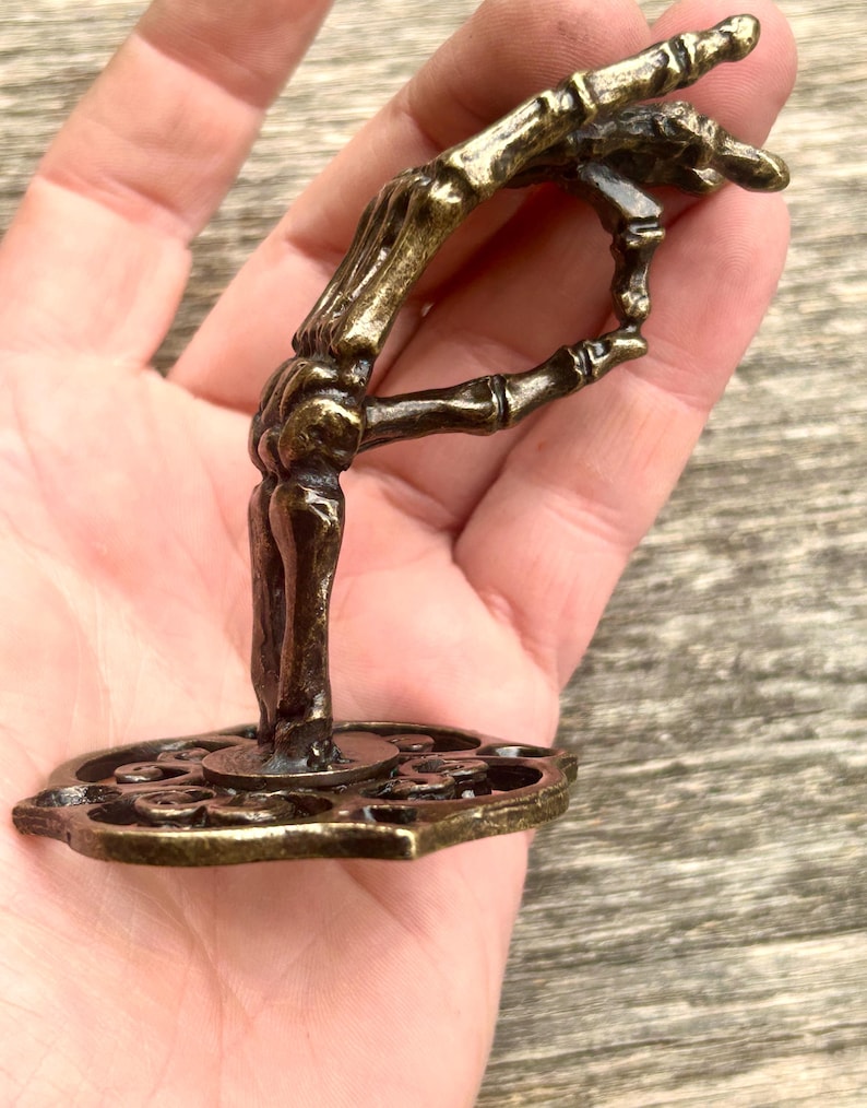 BlueBayerDesignNYC Skeleton Hand Wall Hook - Thumbnail 3