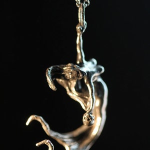 Mermaid Necklace, Bronze Made in NYC image 2