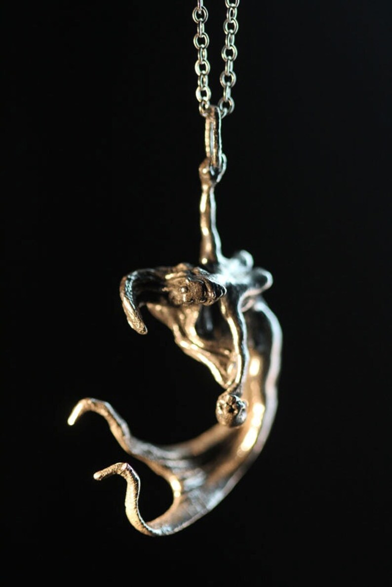 Mermaid Necklace, Bronze Made in NYC image 2