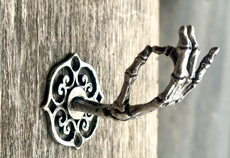 BlueBayerDesignNYC Skeleton Hand Wall Hook