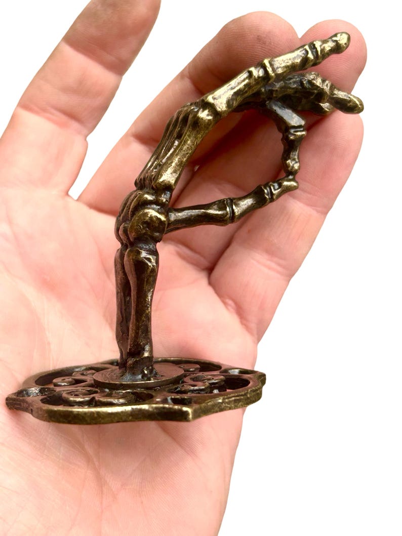 BlueBayerDesignNYC Skeleton Hand Wall Hook - Thumbnail 2