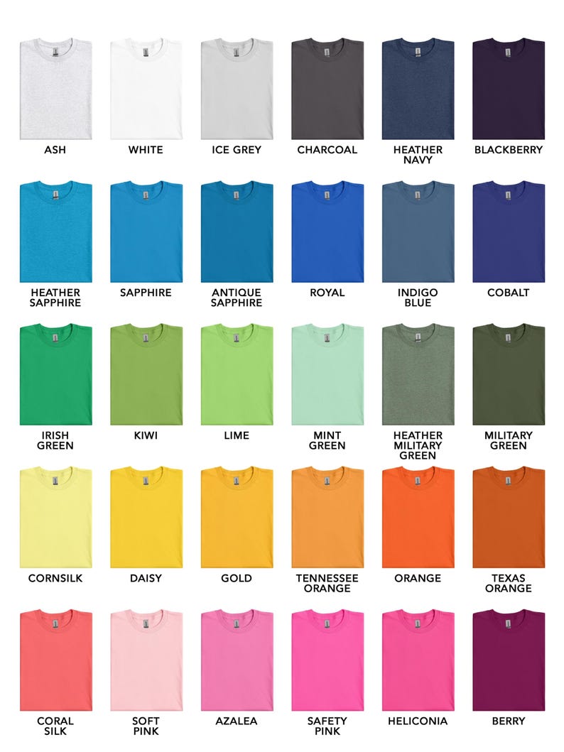 Custom Logo Tshirts Personalized Bulk Order School Teacher Teams Shirts Gildan Cotton Brand Logo Customized Tees with Custom Names bild 8