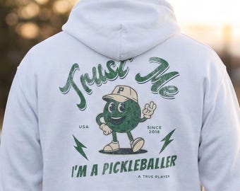 Pickleball Graphic Champion Hoodie - Unisex Heavy Blend Sweatshirt, Pickleball Player Gift