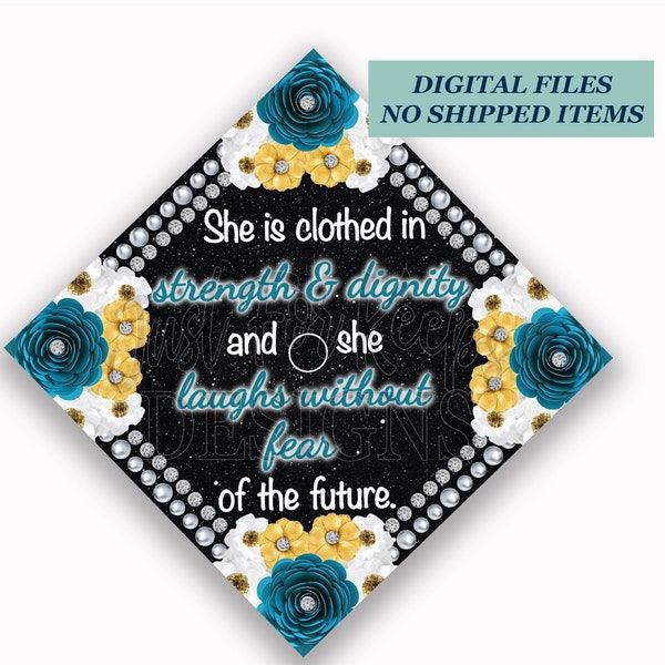 White Graduation Topper Etsy