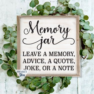 Memory Jar SVG, Graduation svg, Svg de retraite, DIY imprimable, Fichiers à usage commercial, Fichiers de coupe pour Silhouette ou Cricut, Conseils Svg