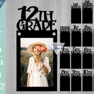 Graduation Photo Banner SVG: DIY School Years (Digital Files)