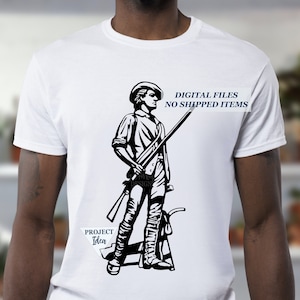 州兵ミニットマンSVG：米軍カットファイル（デジタルダウンロード）