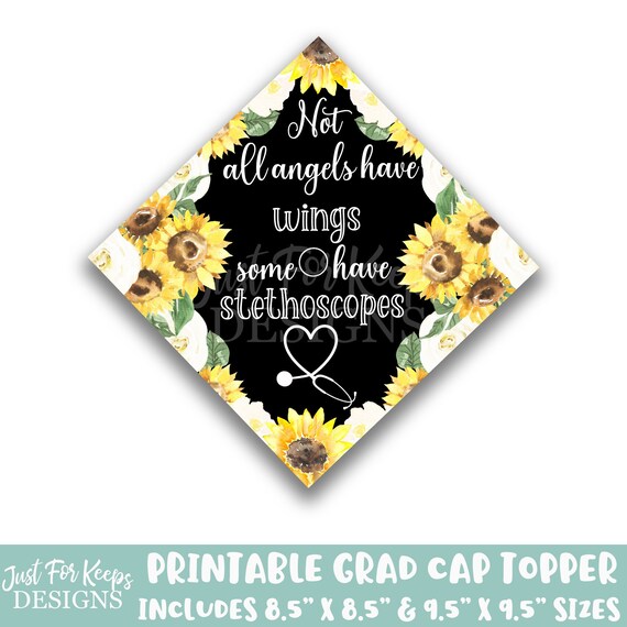 Printable Grad Cap Topper DIY Graduation Cap Topper Not All - Etsy
