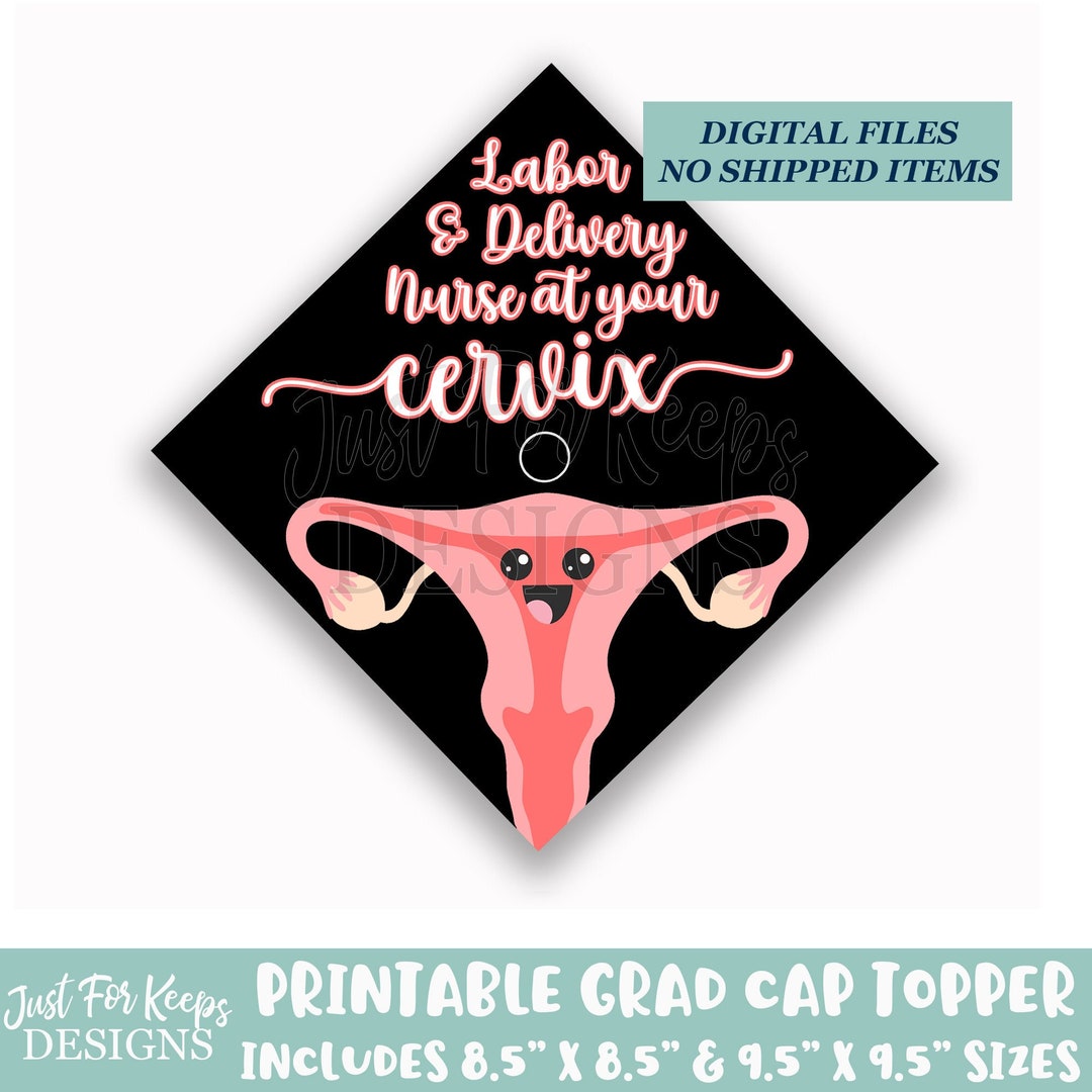 Printable Grad Cap Topper DIY Graduation Cap Topper RN Grad Topper Printable Grad Cap Topper DIY Graduation Cap Topper RN Grad Topper