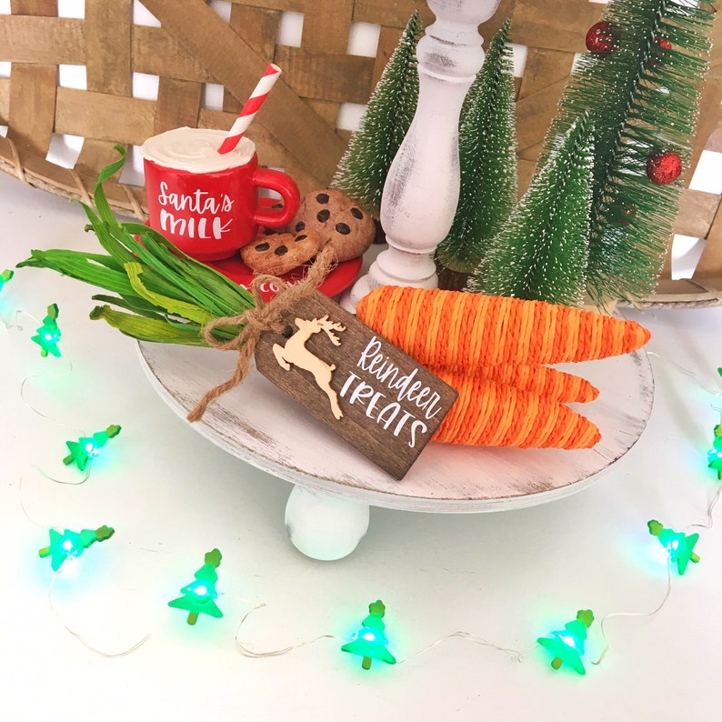 Reindeer Treats Carrots for the Reindeer Christmas Decor Etsy