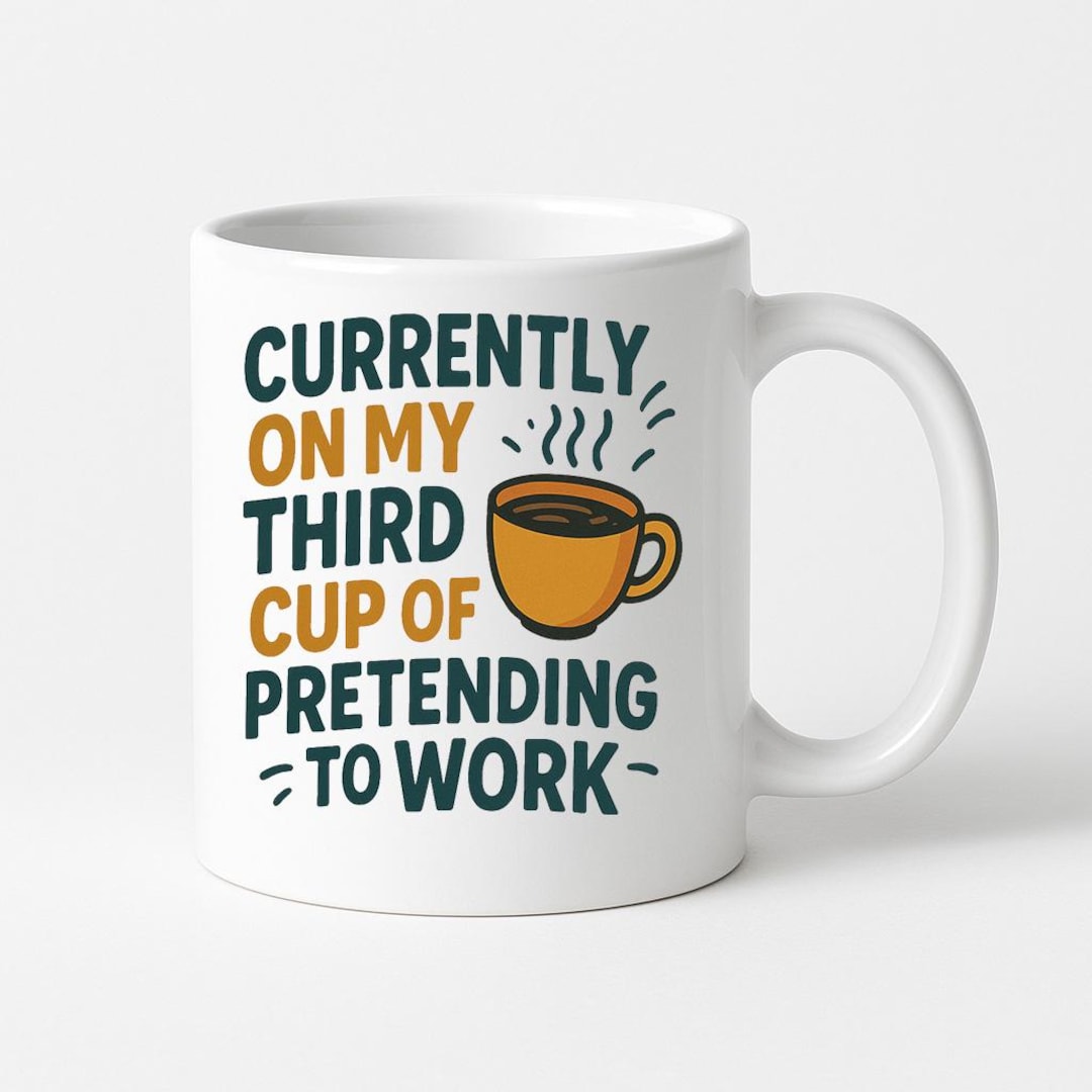 currently-on-my-third-cup-of-pretending-to-work-mug-etsy