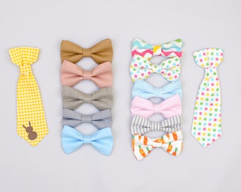 Extra EASTER baby tie. Cuddle Sleep Dream snap on tie, not a standalone bowtie or necktie. Newborn, baby, infant, toddler boys. Bow Tie