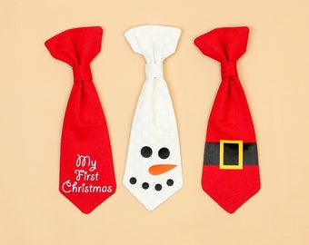 ADD ON. Snowman or Santa Tie.