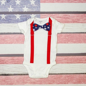newborn 4th of july boy