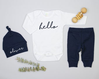 baby boy coming home outfit spring