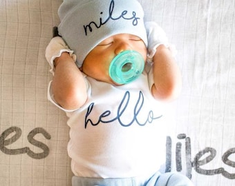 Conjunto para recién nacido que llega a Conjunto para bebé