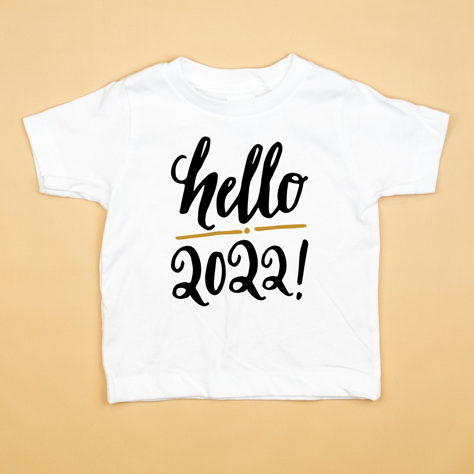 Baby New Year's Eve Bodysuit or Tshirt. Hello 2022. - Etsy