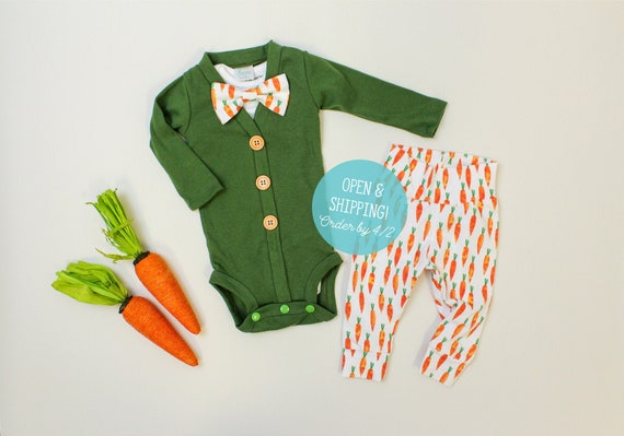 baby boy olive green outfit