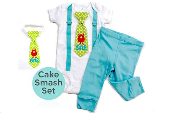 little monster cake smash