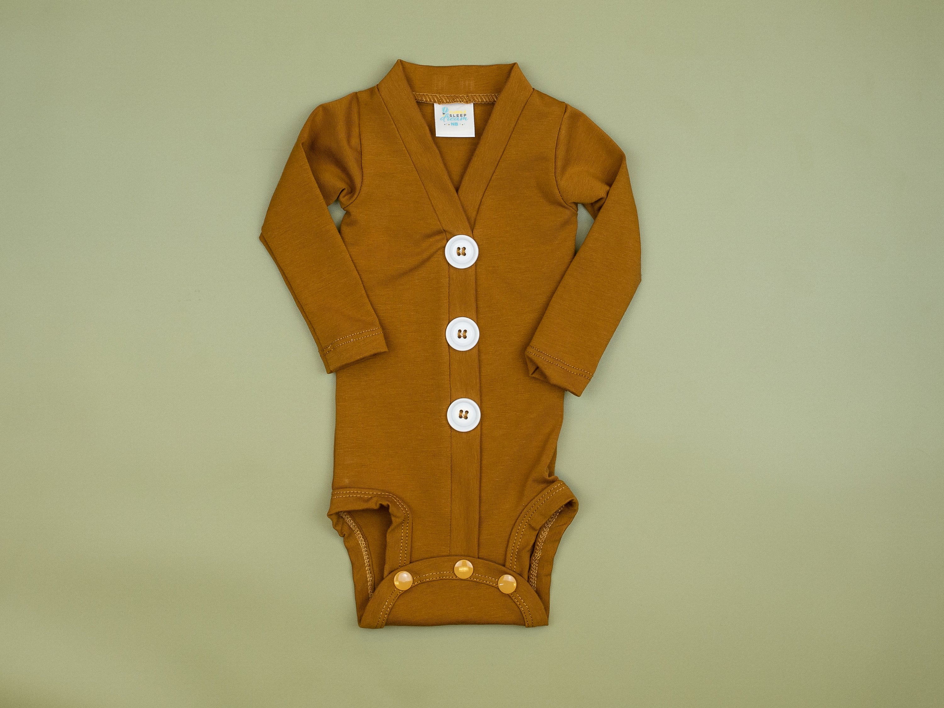 gingerbread man cardigan
