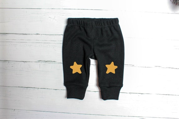 Star Pants. Black Pants. New Year Pants. Baby Boy Pants, baby girl Pants, unisex Pants. Il_570xn