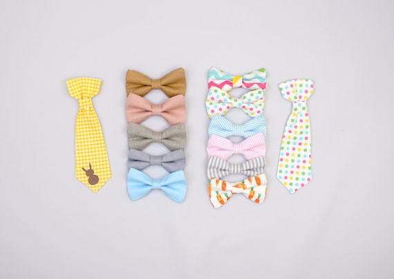 Extra EASTER baby tie. Cuddle Sleep Dream snap on tie, not a standalone bowtie or necktie. Newborn, baby, infant, toddler boys. Bow Tie Il_570xn