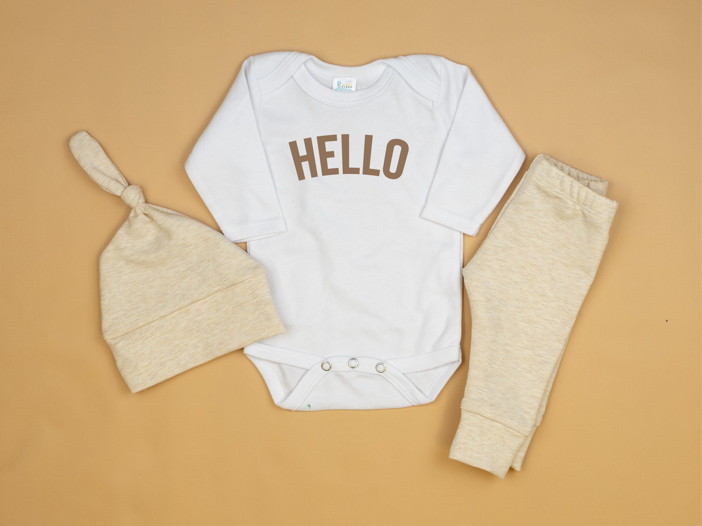 Baby Boy Coming Home Outfit. Newborn Hello Bodysuit. Custom | Etsy