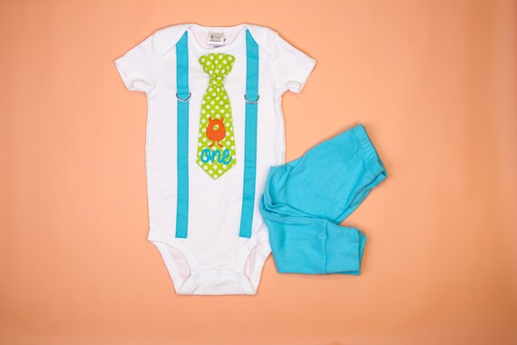 monster cake smash outfit