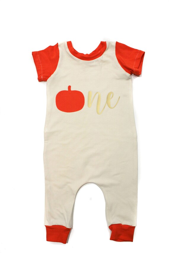 pumpkin first birthday outfit boy