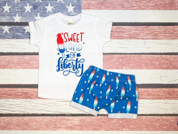 Baby boy patriotic outfits sale