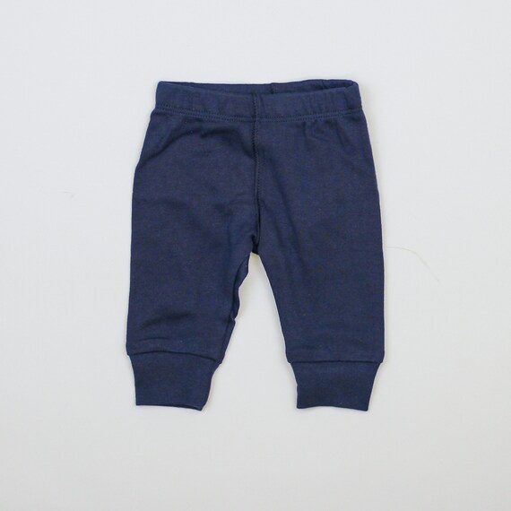 navy blue baby leggings