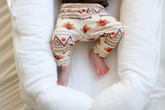 Baby Boy 1st Thanksgiving Outfit, Newborn Thanksgiving Clothes, Leggings,  Turkey Leggings, Aztec, Hat, Brown Bodysuit, Long Sleeve, Infant 