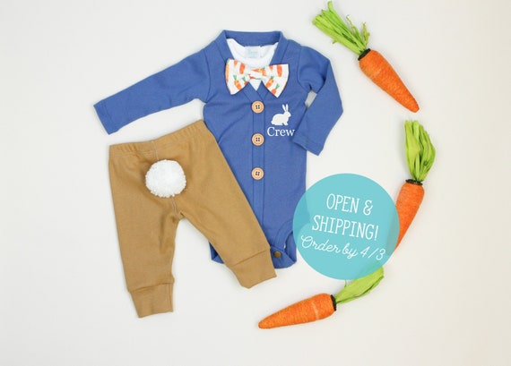 baby boy easter bunny outfit