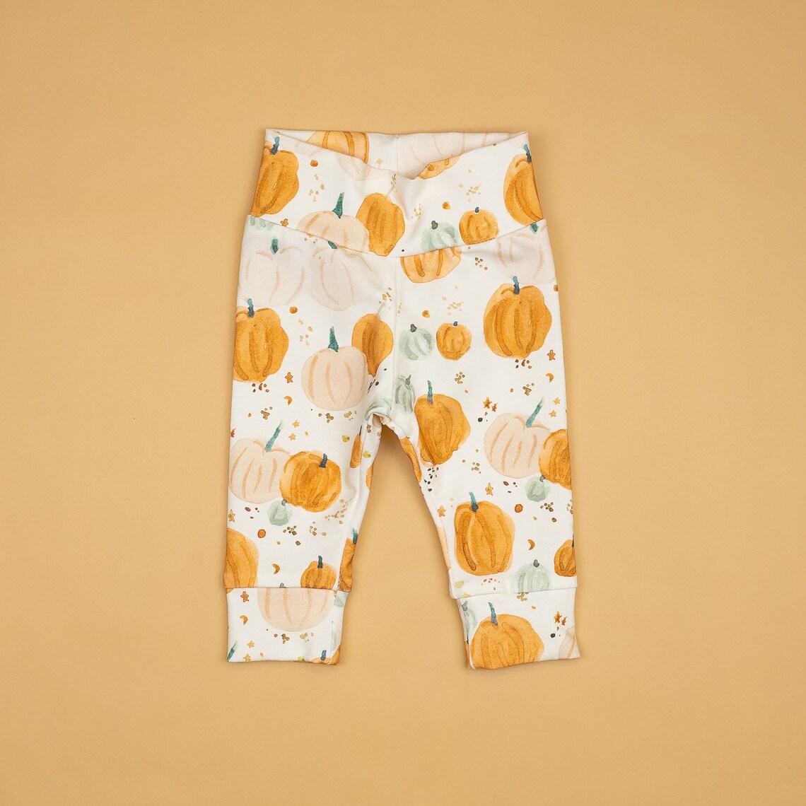 Pumpkin Baby Leggings. Fall Leggings. Baby Girl Pants. Baby Etsy