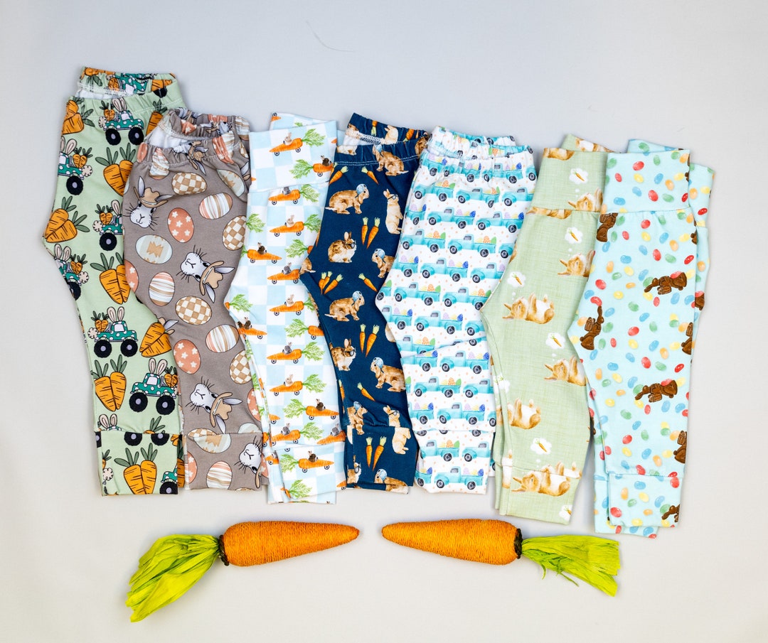 Easter Leggings & Joggers. Baby Boy Easter Pants. Baby Boy, Baby Girl