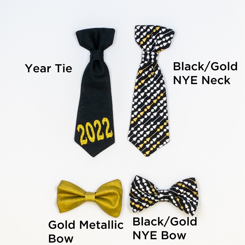 Extra NEW YEAR's Tie or Bowtie for the Oh Snap outfits. image 4