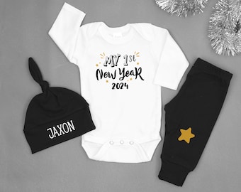 My first new year baby boy outfit 2019 hotsell