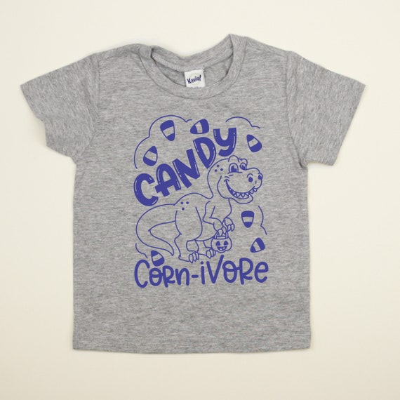 Funny Halloween Shirt Boys. Dinosaur Halloween Outfit. Baby Boy, Infant Toddler. Dinosaur Tshirt. candy cornivore 12m 18m 24m 2t 3t 4t 5t 6y Il_570xn