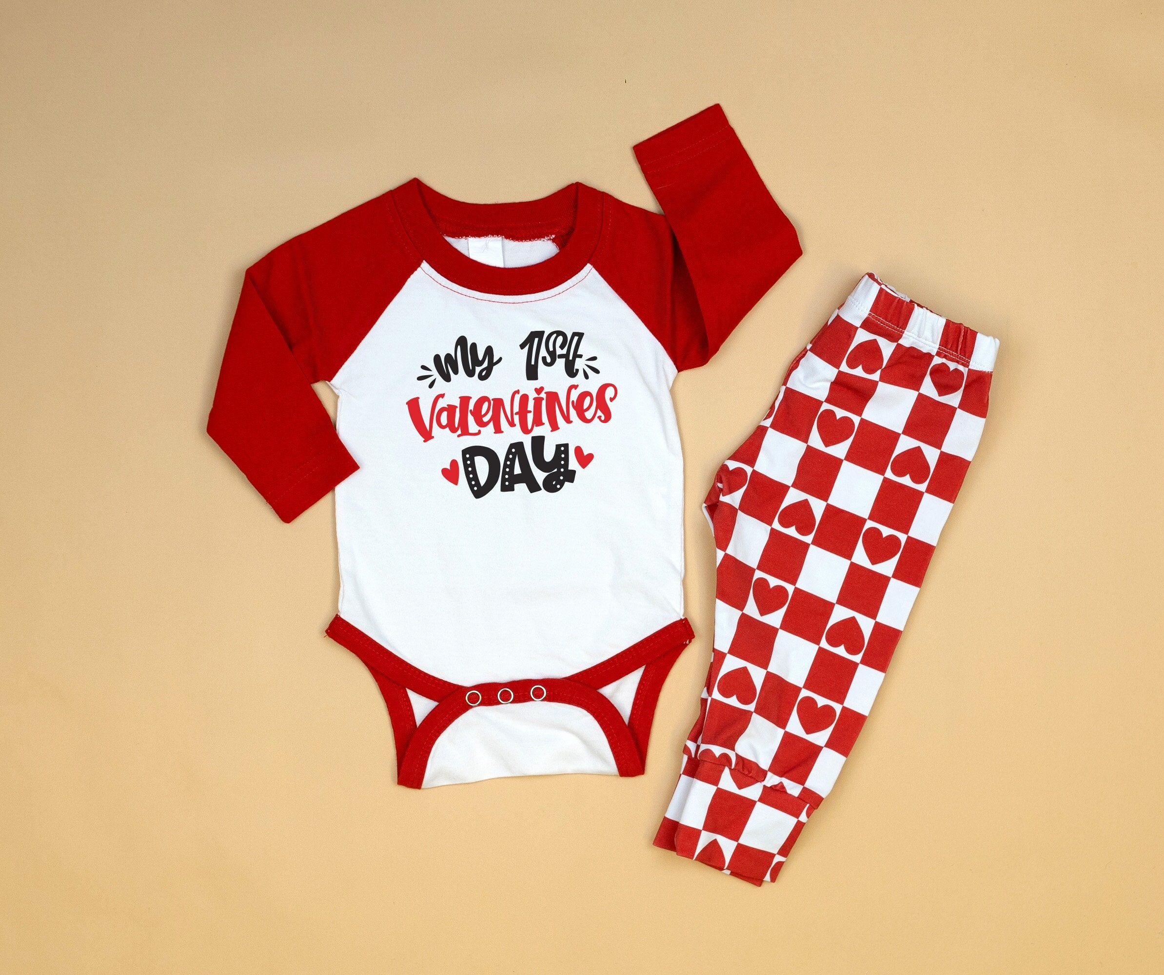 Baby boy 1st valentine's day outfit discount
