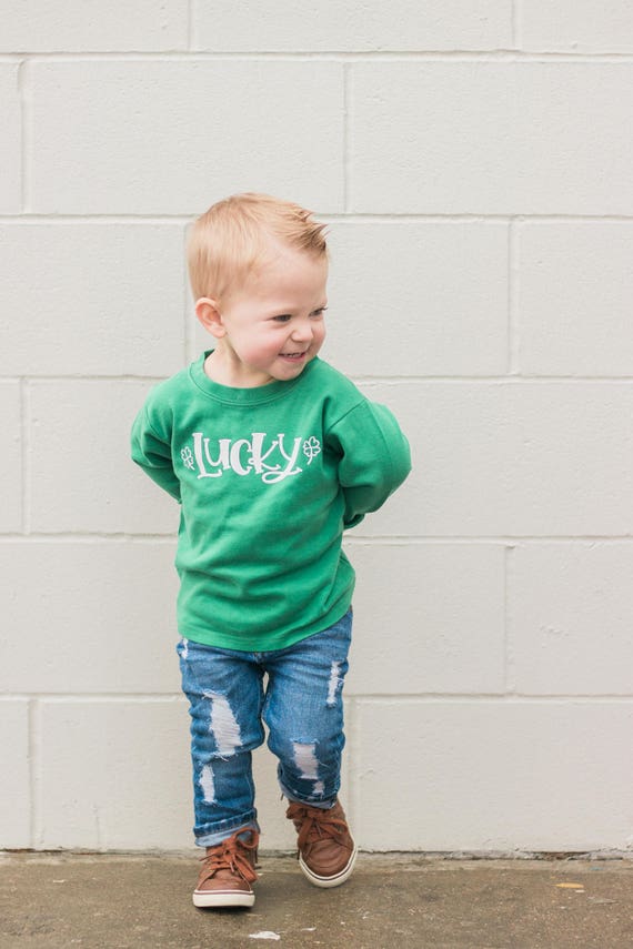 Toddler Boy St Patricks Day Shirt. Lucky Shirt Boy. 2t 4t 6. Green Shirt. Kids. Baby Boy St Paddy's Day Outfit. Il_570xn