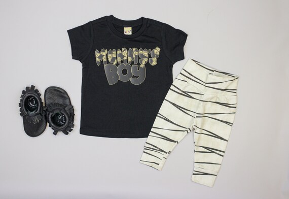 Mummy's Boy Funny Toddler Boy Halloween Outfit. Halloween Shirt for Boys. Halloween Pants Leggings. Tshirt. Toddler Boy. 6m 12m 18m 2t Il_570xn