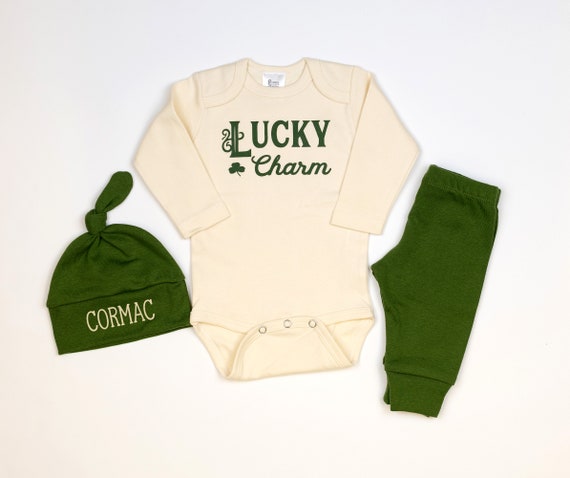 Newborn Easter Outfit Boy Baby Boy Patrick's Day Outfit Set