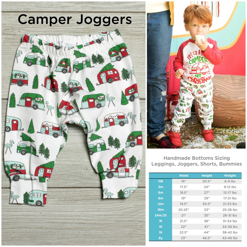 Christmas Leggings & Joggers. Baby boy Christmas Pants. Winter Etsy