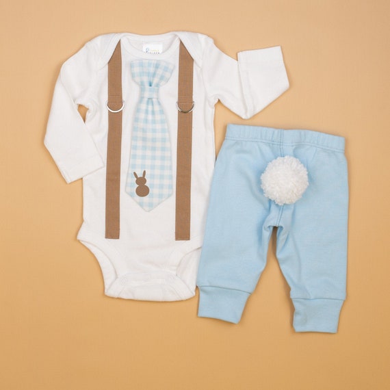 Easter Outfit Baby Boy. Newborn Boy Bunny Outfit Infant Boy. - Etsy