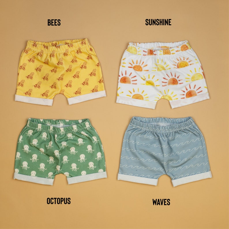 Baby Boy Shorts Toddler Boy Shorts Summer Clothes Shorties Etsy