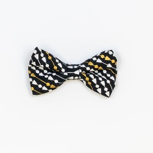 Extra NEW YEAR's Tie or Bowtie for the Oh Snap outfits. Black/Gold NYE bow