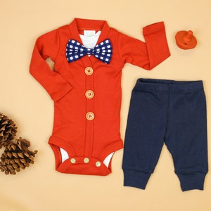 newborn baby boy thanksgiving outfit