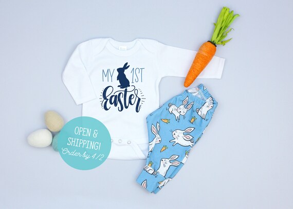 my 1st easter outfit boy