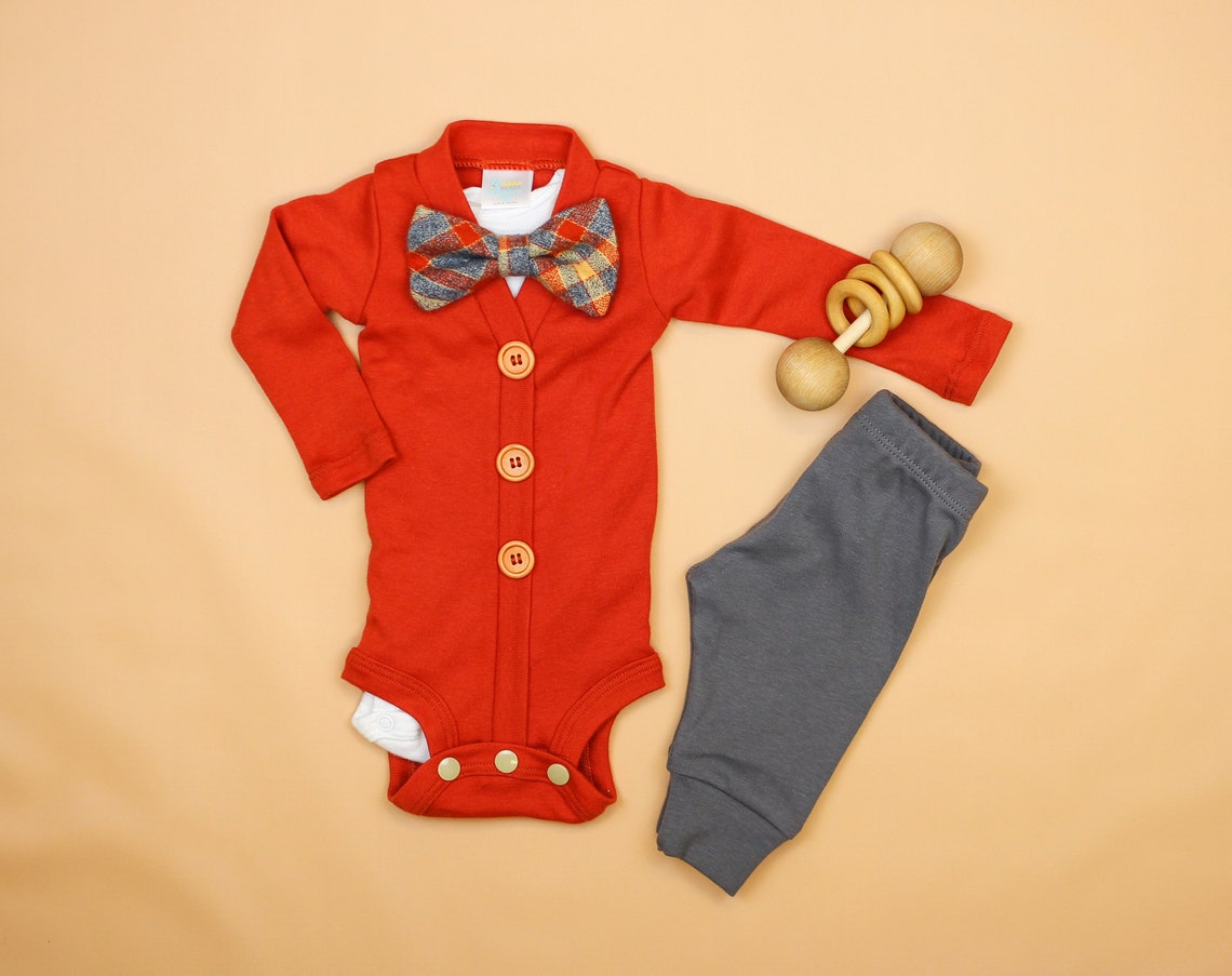 Thanksgiving Outfit for Baby Boy. Baby Boy Fall Clothes. Baby Etsy