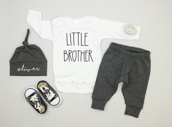 boy coming home outfit winter